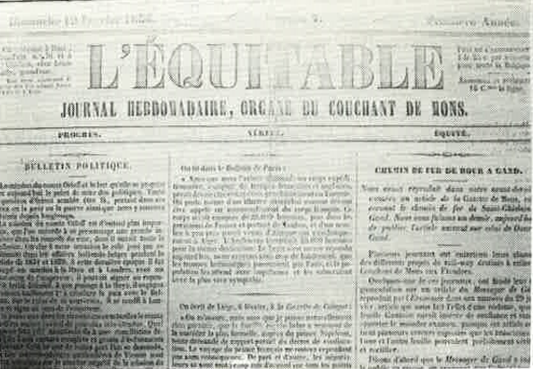 Journal L'Equitable de Dour