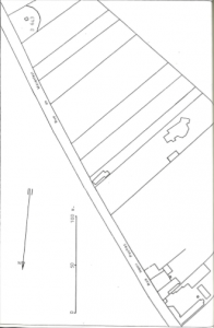 Plan de localisation cadastrale du Moulin de l'Alouette de Dour