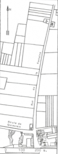 Plan de localisation cadastrale du moulin Chevalier à Wihéries