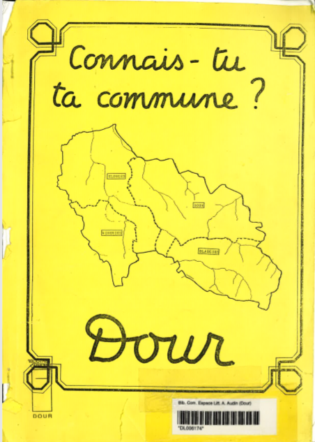 Bibliothèque communale de Dour - Connais-tu ta commune?