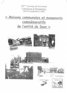Bibliothèque communale de Dour - Maisons communales et monuments commémoratifs de l'Entité de Dour