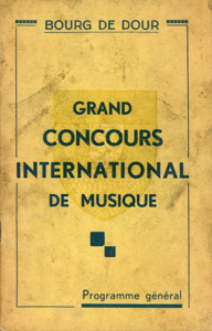 Bourg de Dour - Grand concours international de musique