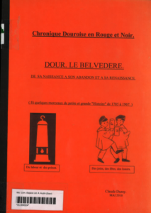 Claude Duray - Chronique douroise en rouge et noir : le Belvédère
