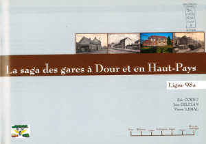 Eric Cornu, Jean Delplan et Pierre Lema - La saga des gares à Dour et en Haut-Pays