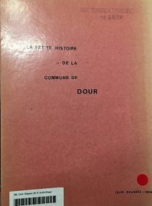 Jean Saussez - La petite histoire de la commune de Dour