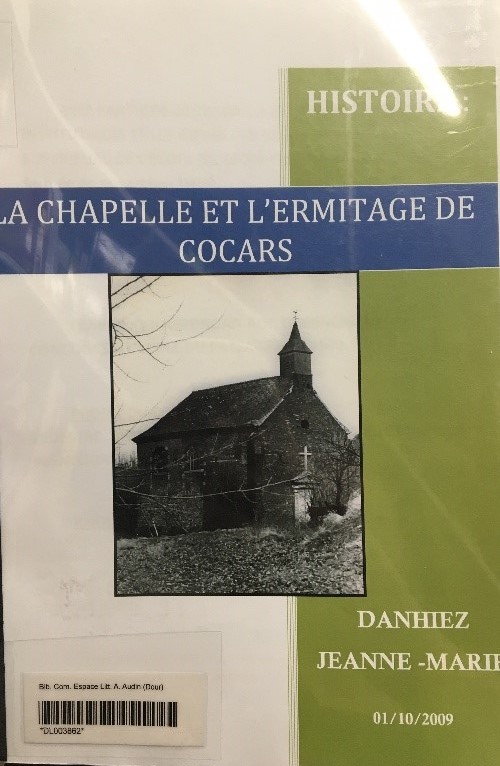 Jeanne-Marie Danhiez - Histoire : la chapelle et l'Ermitage de Cocars