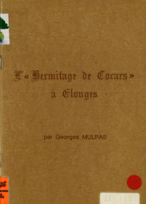 Georges Mulpas - L'hermitage de Cocars à Elouges