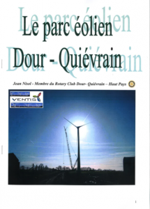 Jean Nisol - Le parc éolien Dour-Quiévrain