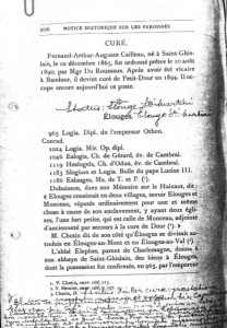 Notice historique sur les paroisses et les curés du diocèse actuel de Tournai