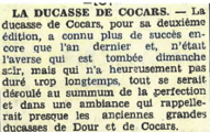 La ducasse de cocars