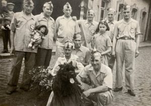 Tirs d'anciens prisonniers en 1957